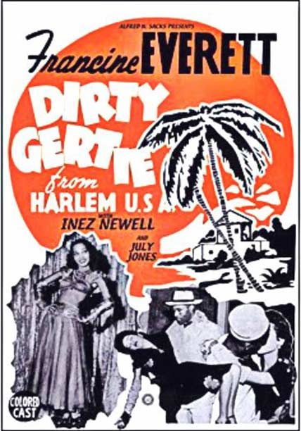 poster for Dirty Gertie from Harlem USA