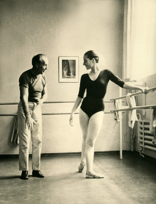 George Balanchine and Tanaquil Le Clercq, from Afternoon of a Faun