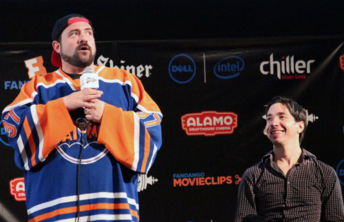 Kevin Smith and Justin Long