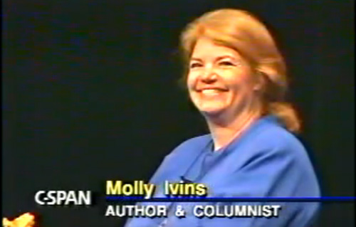 Molly Ivins in 1992