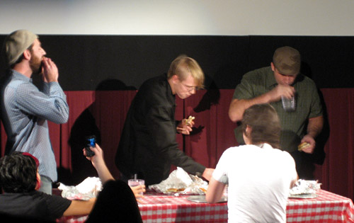 Slider eating contest at Alamo Ritz in 2007