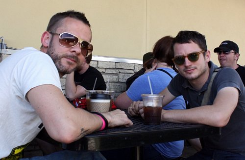 Dominic Monaghan and Elijah Woods, all rights reserved
