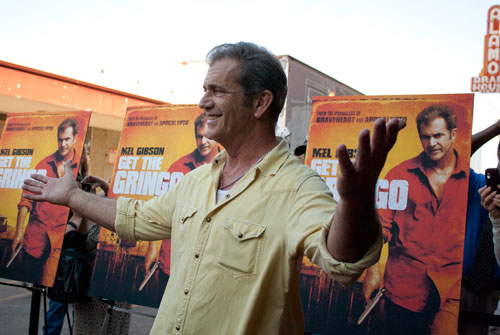 Mel Gibson at Get the Gringo Premiere