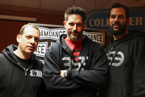DJ Z-Trip, Joe Manganiello, and Nick Manganiello