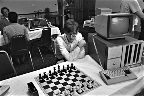 Cpmputer Chess Still Photo