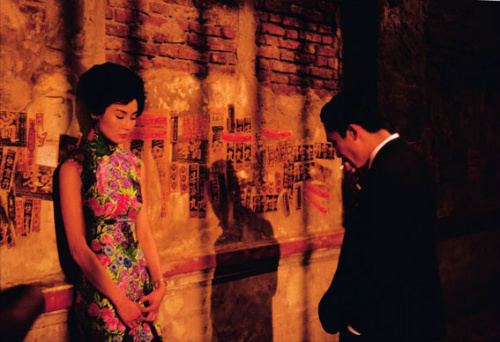 Maggie Cheung and Tony Leung in In the Mood for Love