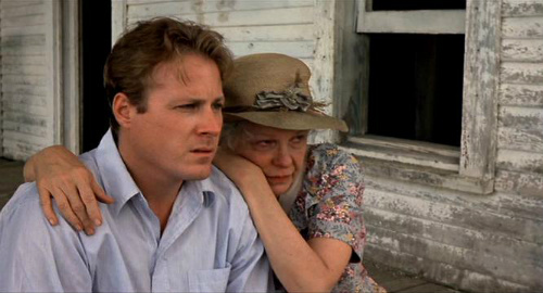 John Heard and Geraldine Page in The Trip to Bountiful