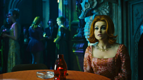 Helena Bonham-Carter and her orange wig in Dark Shadows