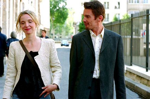 Julie Delpy and Ethan Hawke in Before Sunset