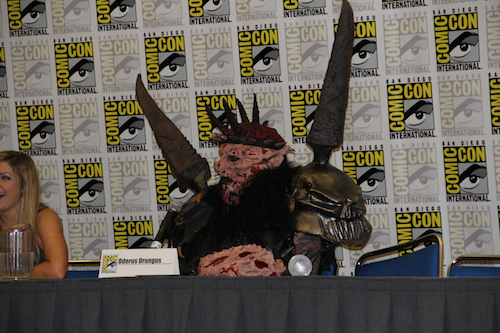 Oderus from GWAR Comic Con 2012