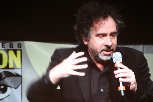 Tim Burton Comic Con 2012