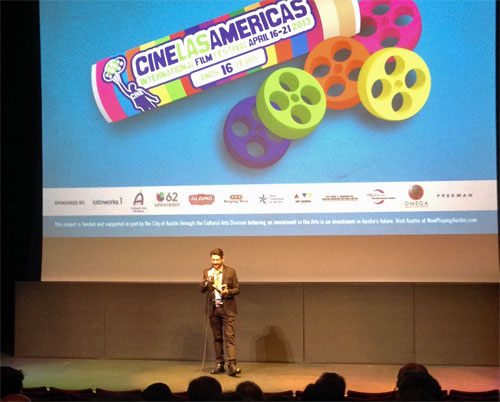 Cine Las Americas screen