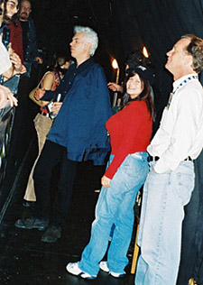 Debbie with Jim Jarmusch