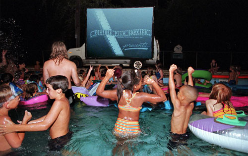 Deep Eddy Splash Party Movie Night