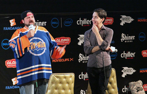 Kevin Smith and Justin Long