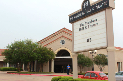 Marchesa exterior and marquee
