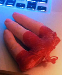 Candy fingers for zombie wanna-bes