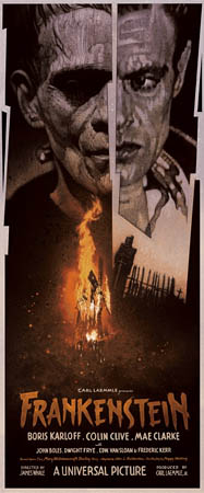 Drew Struzan Frankenstein poster