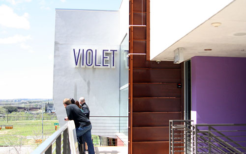Violet Crown balcony