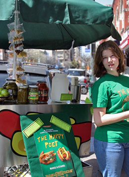 Happy Poet food cart