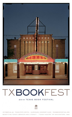 2014 Texas Book Festival poster