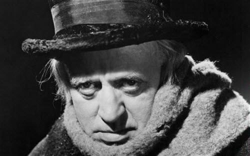 Alistair Sim in A Christmas Carol