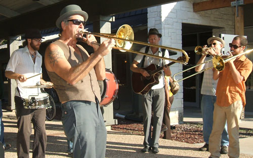 Balkan Band plays after the Brasslands screening