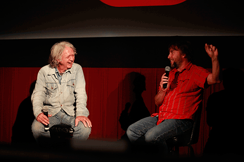 Rick Linklater moderates a Q&A with James Benning.