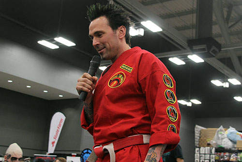 Jason David Frank at Austin Comic Con
