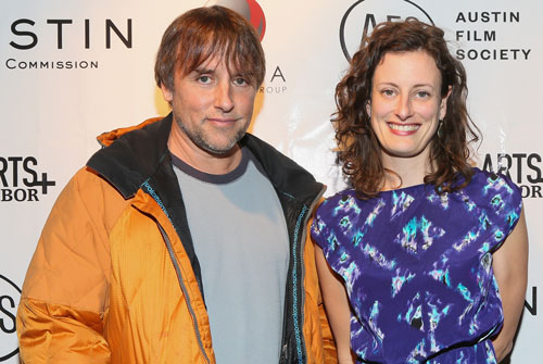 Richard Linklater and Holly Herrick