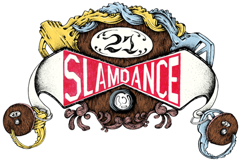 2015 Slamdance Artwork by Steve Girard