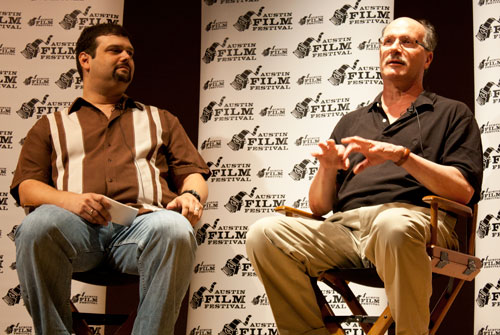 Alvaro Rodriguez and Ted Tally at AFF Conversations in Film