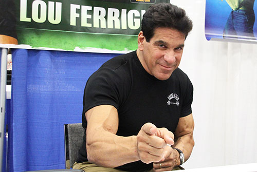 Lou Ferrigno at Austin Comic Con 2012