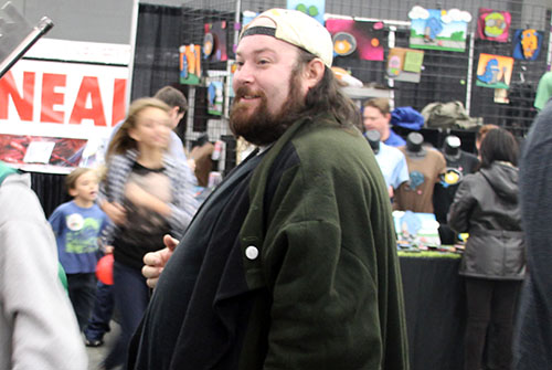 Silent Bob at Austin Comic Con