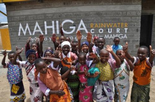 Building Hope's Mahiga Rainwater Court