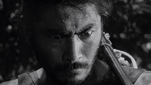 Toshiro Mifune in Rashomon
