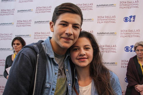 Tye Sheridan of 'Joe' with sister Madison