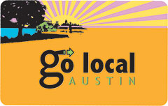Go Local Austin card