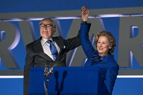 Jim Broadbent and Meryl Streep in the Iron Lady