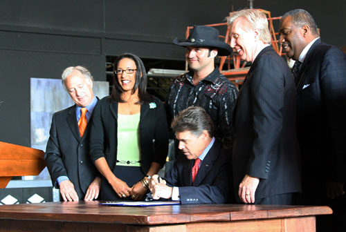 Film incentive bill signing